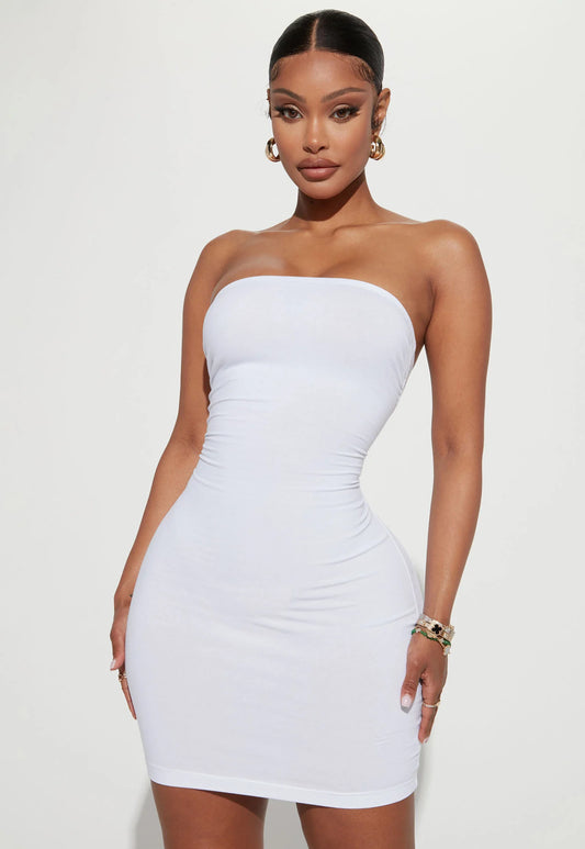 Tube top dress
