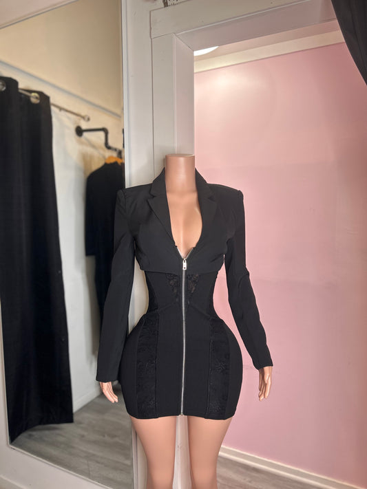 Blazer mini dress
