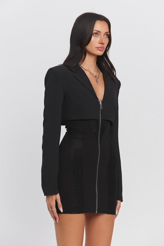 Blazer mini dress