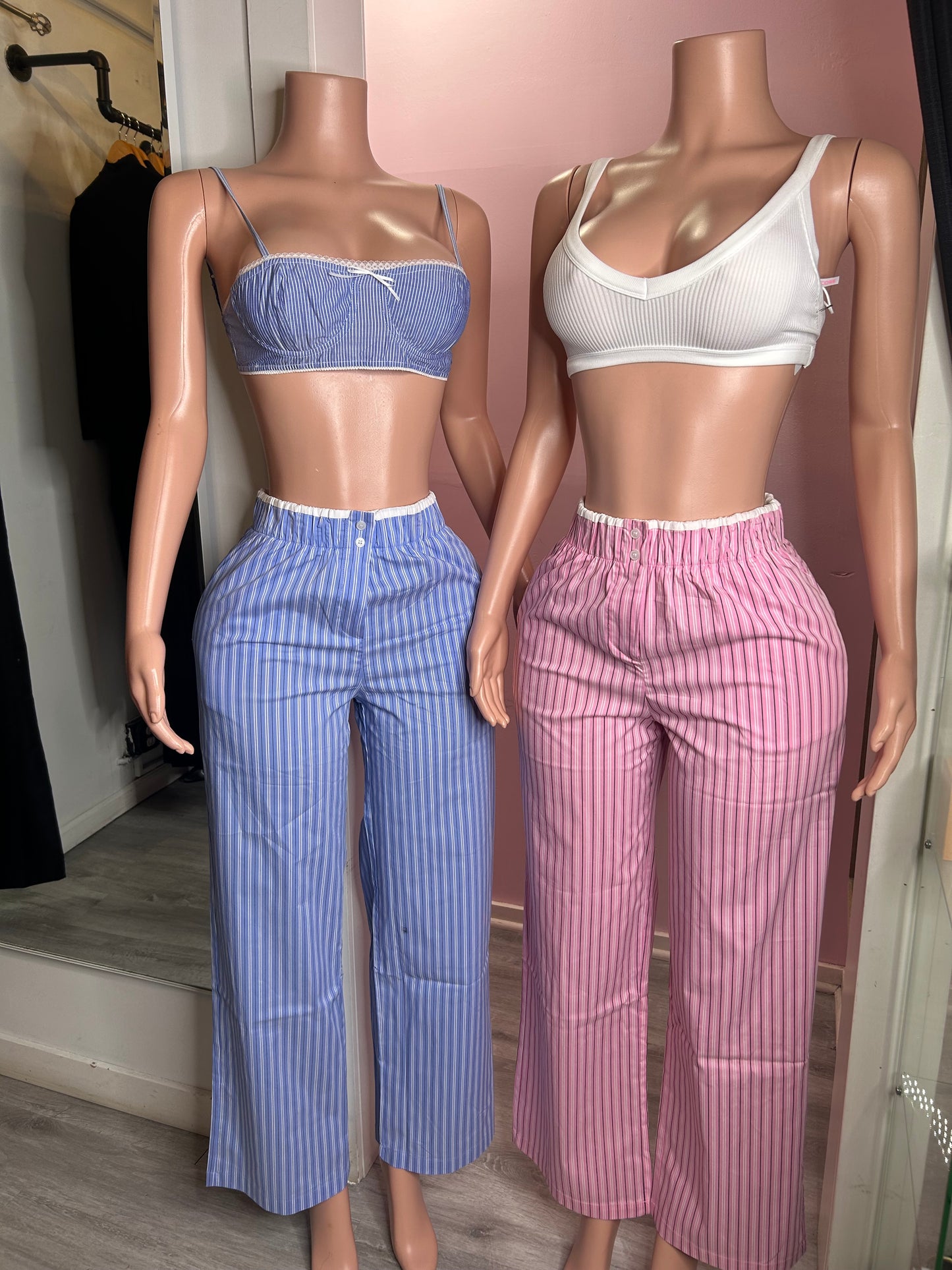 Boxer stripe pants
