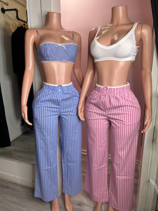 Boxer stripe pants