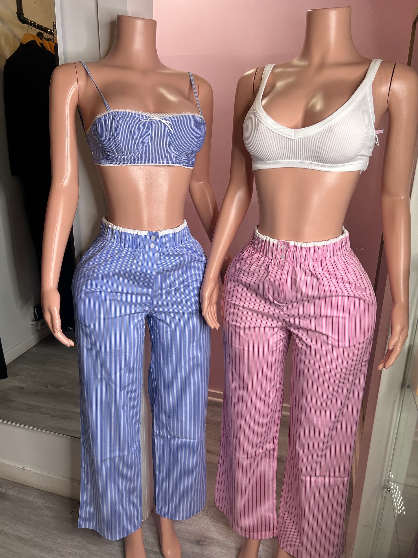 Boxer stripe pants