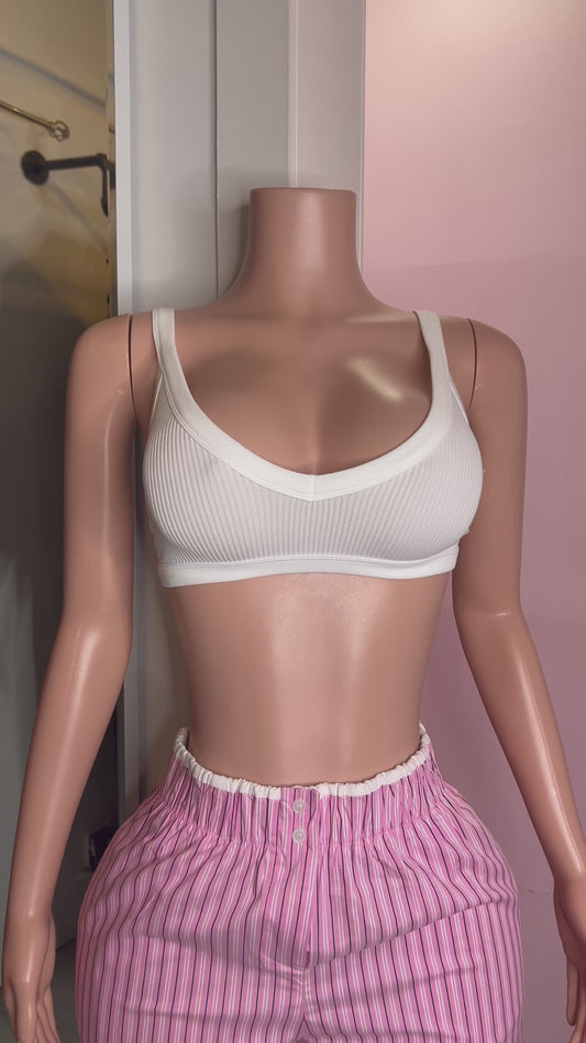Cami strap bra top