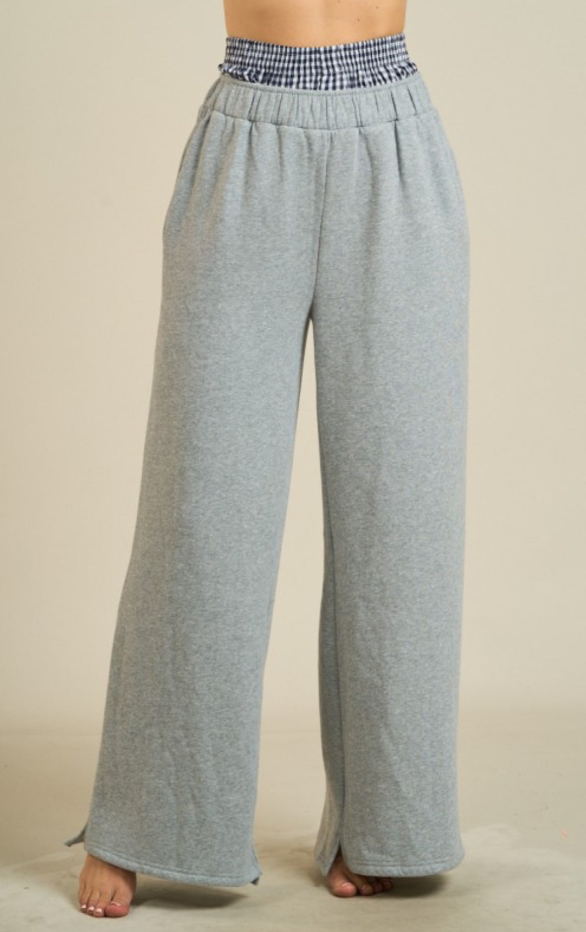Boxer detail sweatpants